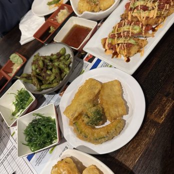Chobop - Vegetable Tempura & spicy tuna crispy rice - Sushi Bars Near Me - Costa Mesa, California Chobop - Vegetable Tempura & spicy tuna crispy rice - Sushi Bars Near Me - Costa Mesa, California