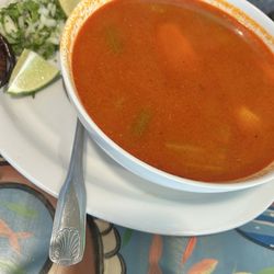 Mariscos Uruapan - Sopa de Camarón
