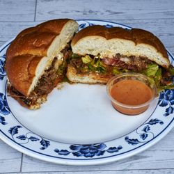 Tamales y Antojitos Veracruz - Torta elección de carne Asada Pastor Carnitas Tripa Barbacoa