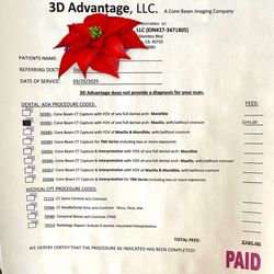 Mobile 3D Advantage - The bill, come back for my review