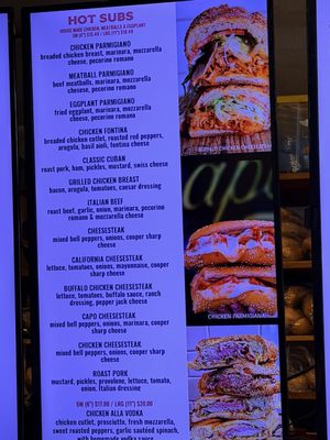 Menu photo 1 Capo Italian Deli Washington, DC, DC Menu photo 1 Capo Italian Deli Washington, DC, DC