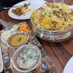 Hyderabadi Chicken Dum Biryani