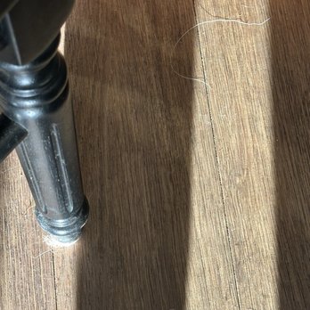 Rivertide Suites Hotel - Hair all over the floor from pets and people. Hair stuck to furniture. - Hotels Near Me - Seaside, Oregon