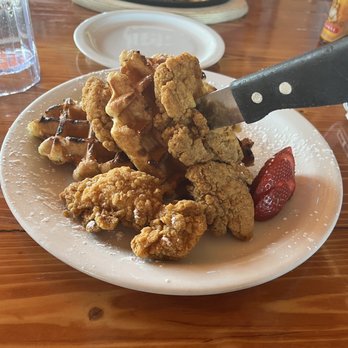 Stage Coach Grille - Chicken and waffles... fabulous - Seafood Near Me - La Verkin, Utah Stage Coach Grille - Chicken and waffles... fabulous - Seafood Near Me - La Verkin, Utah