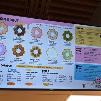 T'mochi - Menu - Donuts Near Me - Virginia Beach, Virginia