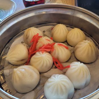Joyee's Dumpling House - What's with those random pink ginger strips?? - Chinese Near Me - Vista, California