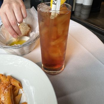 Serafina - why is paper wrapper emerged in my straw??? GROSS! - Italian Near Me - Scarsdale, New York