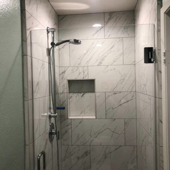 Classic Kitchens - Master Shower - Flooring Near Me - Ontario, California