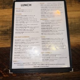 Menu / LUNCH Menu / LUNCH