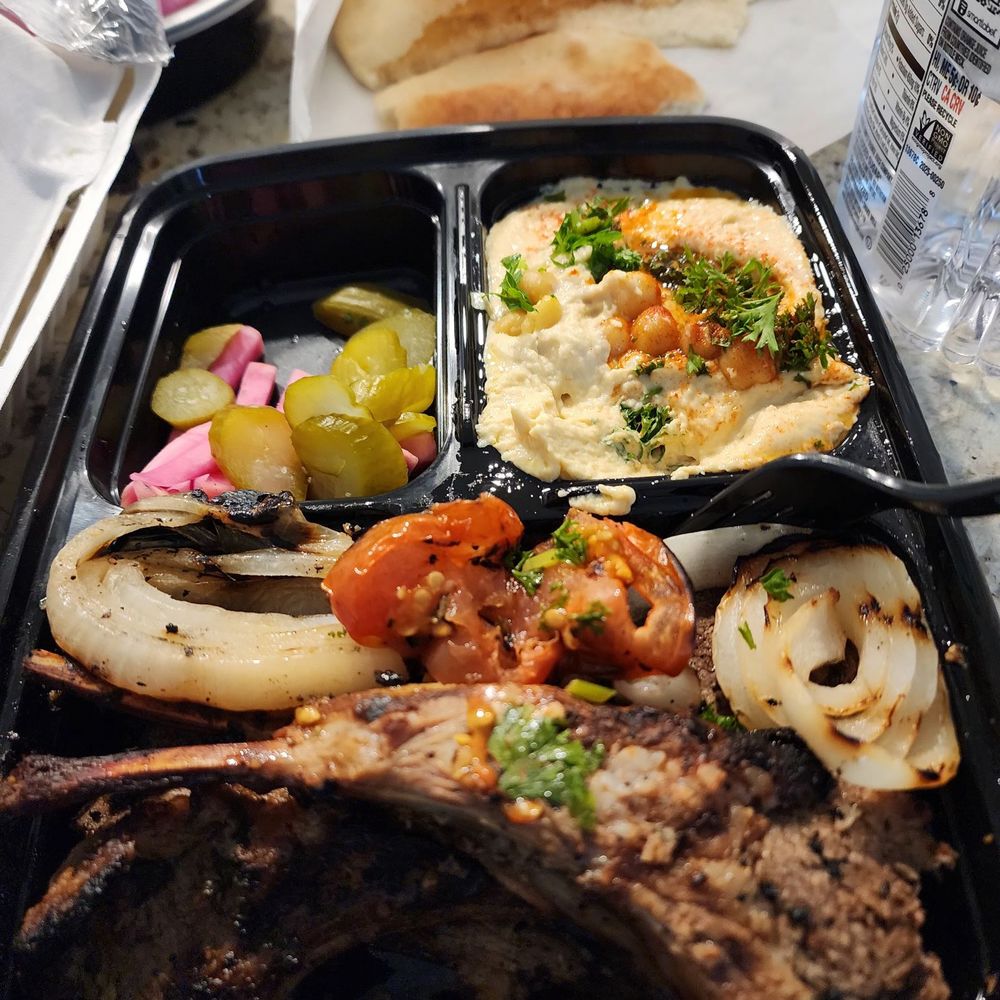 Abdallah’s Lebanese Cafe - Grilled Lamb Chops, Hummus and Turnips, and Pickles! Desert I had Helawat El Jibn and I was blown away! - Cafes Near Me - Houston, Texas Abdallah’s Lebanese Cafe - Grilled Lamb Chops, Hummus and Turnips, and Pickles! Desert I had Helawat El Jibn and I was blown away! - Cafes Near Me - Houston, Texas