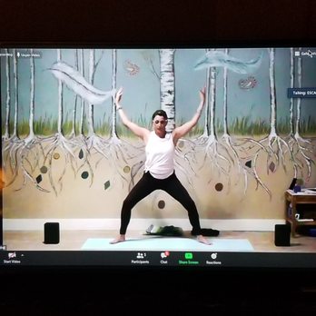 Escape To Yoga - On my big screen TV last evening. - Yoga Near Me - Sherwood, Oregon Escape To Yoga - On my big screen TV last evening. - Yoga Near Me - Sherwood, Oregon
