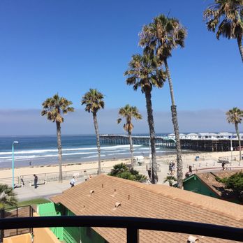 Ocean Park Inn - View from our partial view room. - San Diego, CA