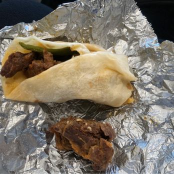 Tacodeli - The beef taco that was chewy with nothing but gristle. Yuck? - Tacos Near Me - Austin, Texas Tacodeli - The beef taco that was chewy with nothing but gristle. Yuck? - Tacos Near Me - Austin, Texas