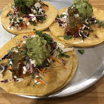 Dos Tacos - Three cod tacos - Mexican Near Me - London, Ontario