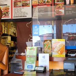 Menu counter inside