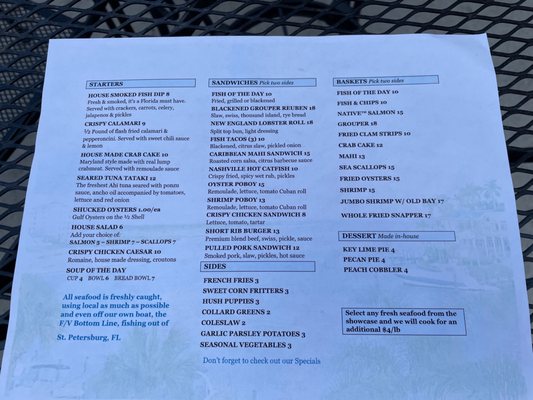 Menu photo 3 Lombardi's Seafood Winter Park, FL