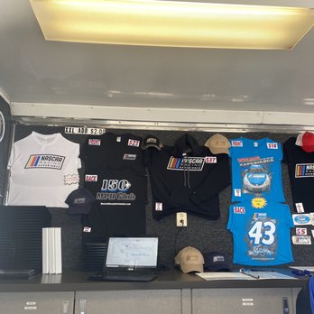 Richard Petty Driving Experience - Merchandise at check out - Racing Experience Near Me - Daytona Beach, Florida