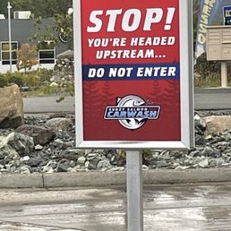You don't want to see this sign! lol You don't want to see this sign! lol