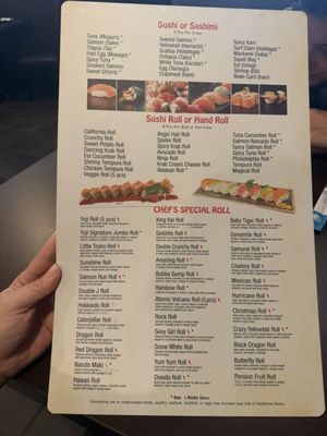 Menu photo 1 Yuji Sushi Oviedo, FL Menu photo 1 Yuji Sushi Oviedo, FL