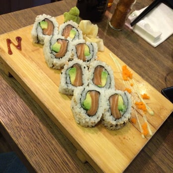 Zakura Noodle & Sushi - Salmon and avocado sushi rolls!! - Sushi Bars Near Me - Dublin, D Zakura Noodle & Sushi - Salmon and avocado sushi rolls!! - Sushi Bars Near Me - Dublin, D