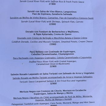 Aqva Restaurant - Menu - Argentine Near Me - Puerto Iguazú, N