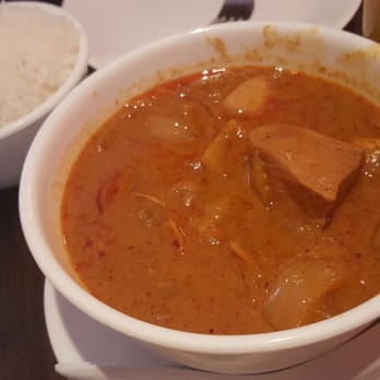SriPraPhai Thai Restaurant - Masamman curry The peanut flavor of the soup was complex - Thai Near Me - Woodside, New York SriPraPhai Thai Restaurant - Masamman curry The peanut flavor of the soup was complex - Thai Near Me - Woodside, New York