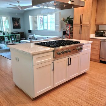 Next Level Painting - Newly painted kitchen island. - Painters Near Me - Oakland, California Next Level Painting - Newly painted kitchen island. - Painters Near Me - Oakland, California