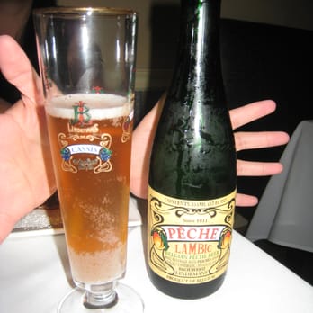 Bouchon - Peach Lambic - French Near Me - Santa Barbara, California