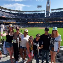 Authentic Dental Designs - Meghan Toland, DMD - Our team at the Padres Game!
