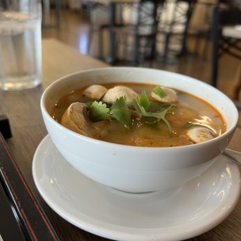Singha Thai - Tom Yum with Shrimp - Medium heat level. - Thai Near Me - Kettering, Ohio Singha Thai - Tom Yum with Shrimp - Medium heat level. - Thai Near Me - Kettering, Ohio