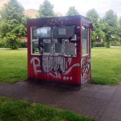 Sportplatz Hagenbeckstraße - Hintereingang Richtung Gleise