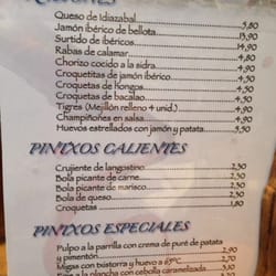 Galanta - Lunch menu side one