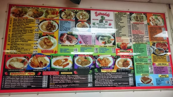 Menu photo 3 Estrada's Mexican Food Santee, CA Menu photo 3 Estrada's Mexican Food Santee, CA