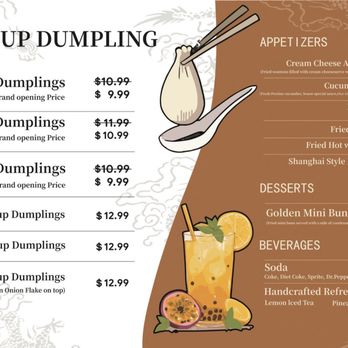 Bao Soup Dumpling - soft opening menu - Soup Near Me - Oklahoma City, Oklahoma Bao Soup Dumpling - soft opening menu - Soup Near Me - Oklahoma City, Oklahoma