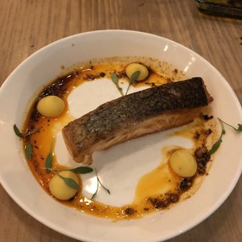 Zaytinya - Seared Skuna Bay Salmon* - Greek Near Me - Washington, DC, District of Columbia Zaytinya - Seared Skuna Bay Salmon* - Greek Near Me - Washington, DC, District of Columbia