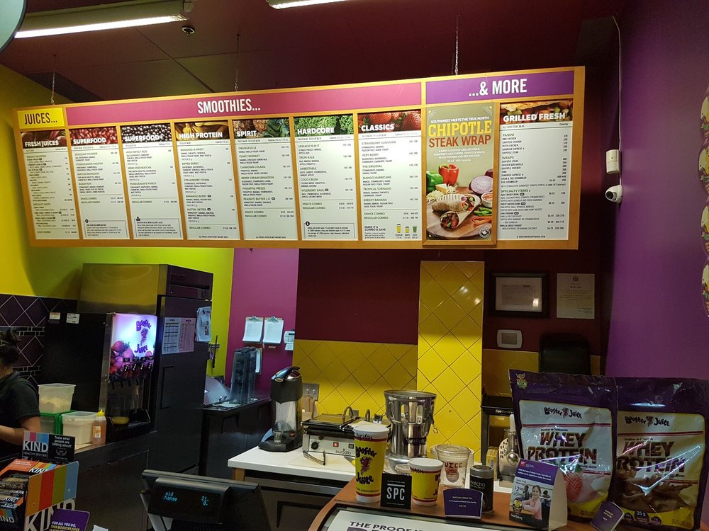 BOOSTER JUICE Updated July 2024 4525 Kingston Road, Toronto