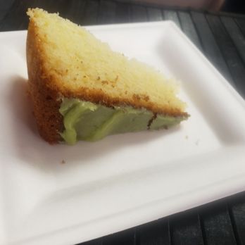 Katsumi's Teaching Kitchen - A slice of matcha rice cooker cake - Cooking Classes Near Me - Beech Grove, Indiana