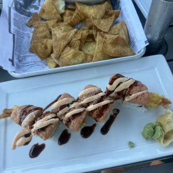 Seafood Shanty - Red dragon roll - Seafood Near Me - Edgartown, Massachusetts Seafood Shanty - Red dragon roll - Seafood Near Me - Edgartown, Massachusetts