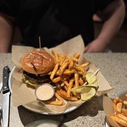 Lazy Dog Restaurant & Bar - Black + Blue Burger*