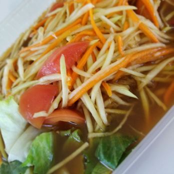 Wat Mongkolratanaram - Papaya salad - Thai Near Me - Berkeley, California Wat Mongkolratanaram - Papaya salad - Thai Near Me - Berkeley, California