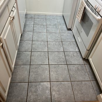 Rivera's Floor Covering - Old ceramic floor with dirty grout! - Flooring Near Me - Los Angeles, California Rivera's Floor Covering - Old ceramic floor with dirty grout! - Flooring Near Me - Los Angeles, California