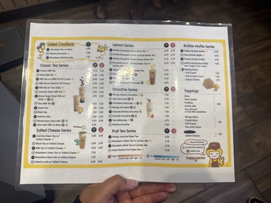 Menu photo 4 Happy Lemon Carlsbad Carlsbad, CA Menu photo 4 Happy Lemon Carlsbad Carlsbad, CA