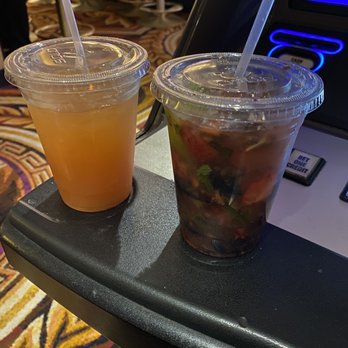 Mojito Hut - two drinks on a table - Cocktail Bars Near Me - Las Vegas, Nevada Mojito Hut - two drinks on a table - Cocktail Bars Near Me - Las Vegas, Nevada
