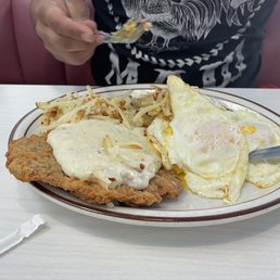 Southern Chicken Fried Steak Southern- Style Breakfast Southern Chicken Fried Steak Southern- Style Breakfast