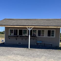 Reye's Strawberry Stand - The family farm's strawberry stand.