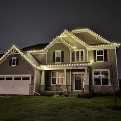 Olvera's Construction - Christmas lights installed!!