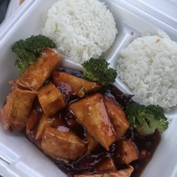 General Tso's tofu General Tso's tofu