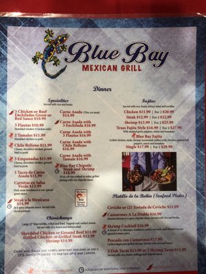 Menu photo 3 Blue Bay Mexican Grill Darien, GA