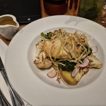 Time & Place Kitchen | Bar - Miso & Spiced Honey Glazed Black Cod - $30 - Breakfast & Brunch Near Me - Burnaby, British Columbia Time & Place Kitchen | Bar - Miso & Spiced Honey Glazed Black Cod - $30 - Breakfast & Brunch Near Me - Burnaby, British Columbia