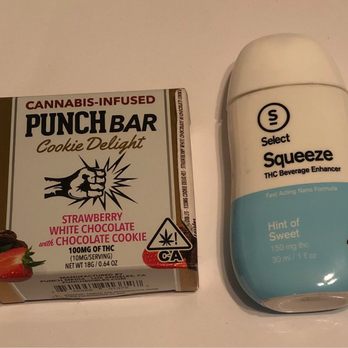 Stiiizy - PunchBar cookie edible & Select Squeeze THC drops for all drinks (I put it in smoothies and it tastes great) - Cannabis Dispensaries Near Me - Pomona, California Stiiizy - PunchBar cookie edible & Select Squeeze THC drops for all drinks (I put it in smoothies and it tastes great) - Cannabis Dispensaries Near Me - Pomona, California